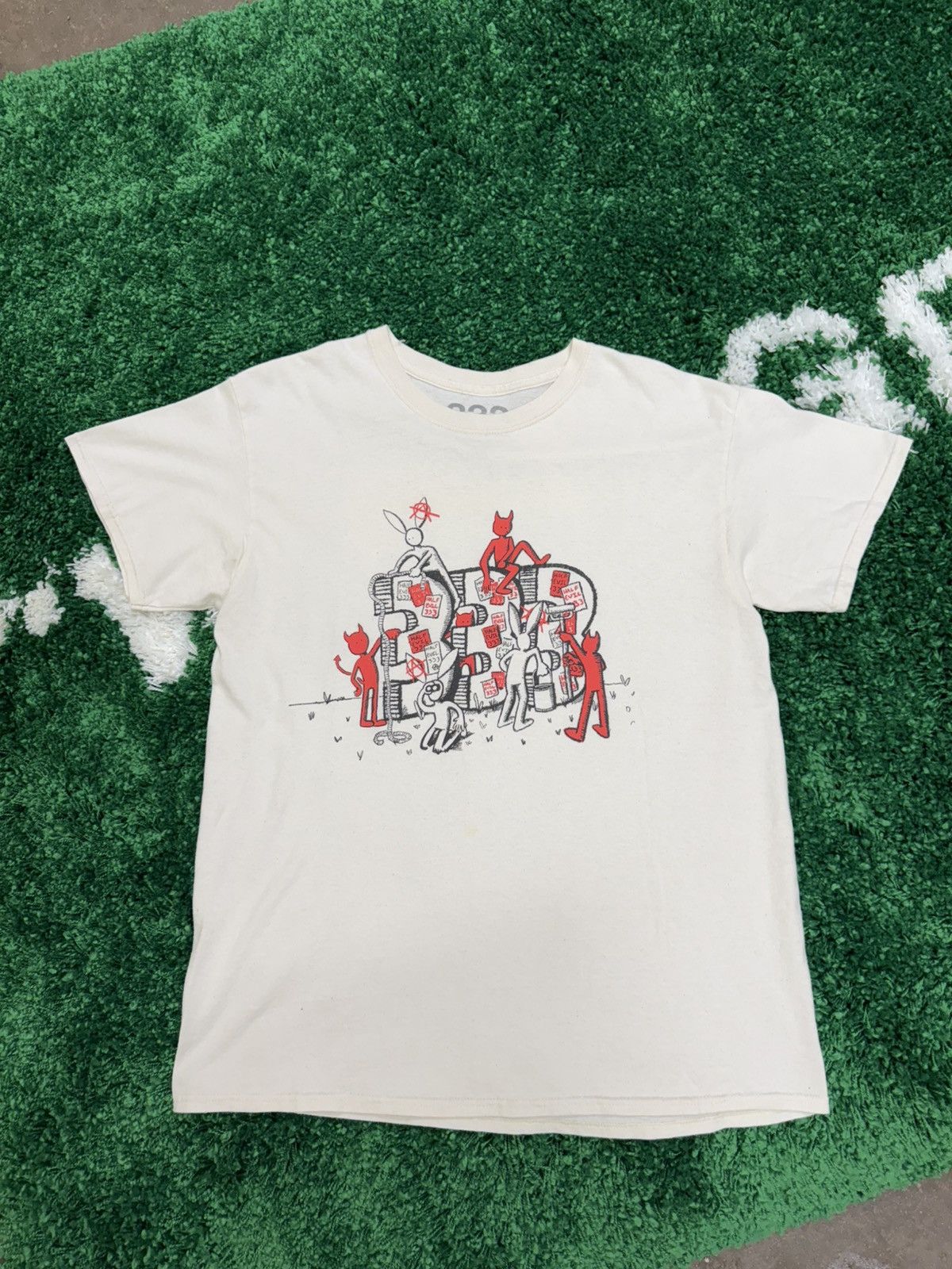 Kodone Half Evil X Kodone Bunny Men Art Tee Sz Large Hoodie, Sweatshirt | FlexRushtees.com