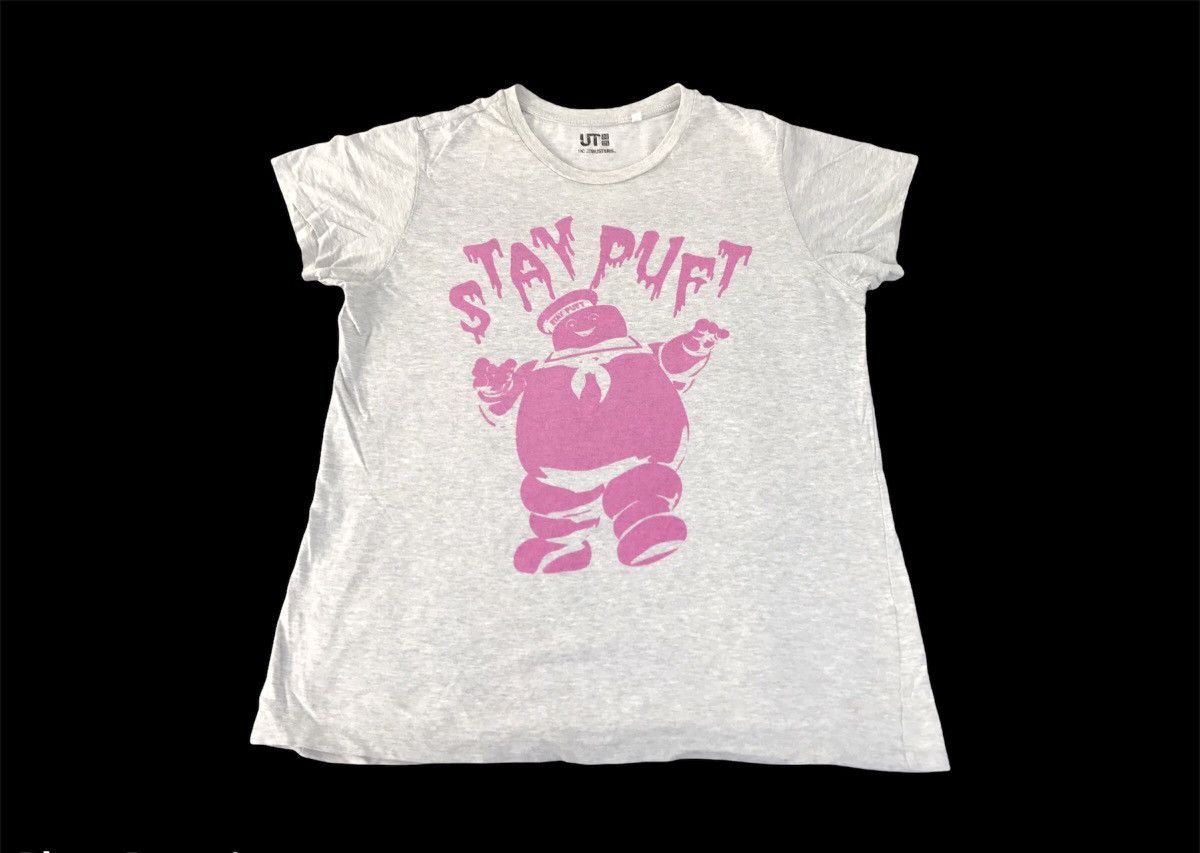 Vintage Ghostbuster Stay Puft Supernatural Movies Action Printed Tee