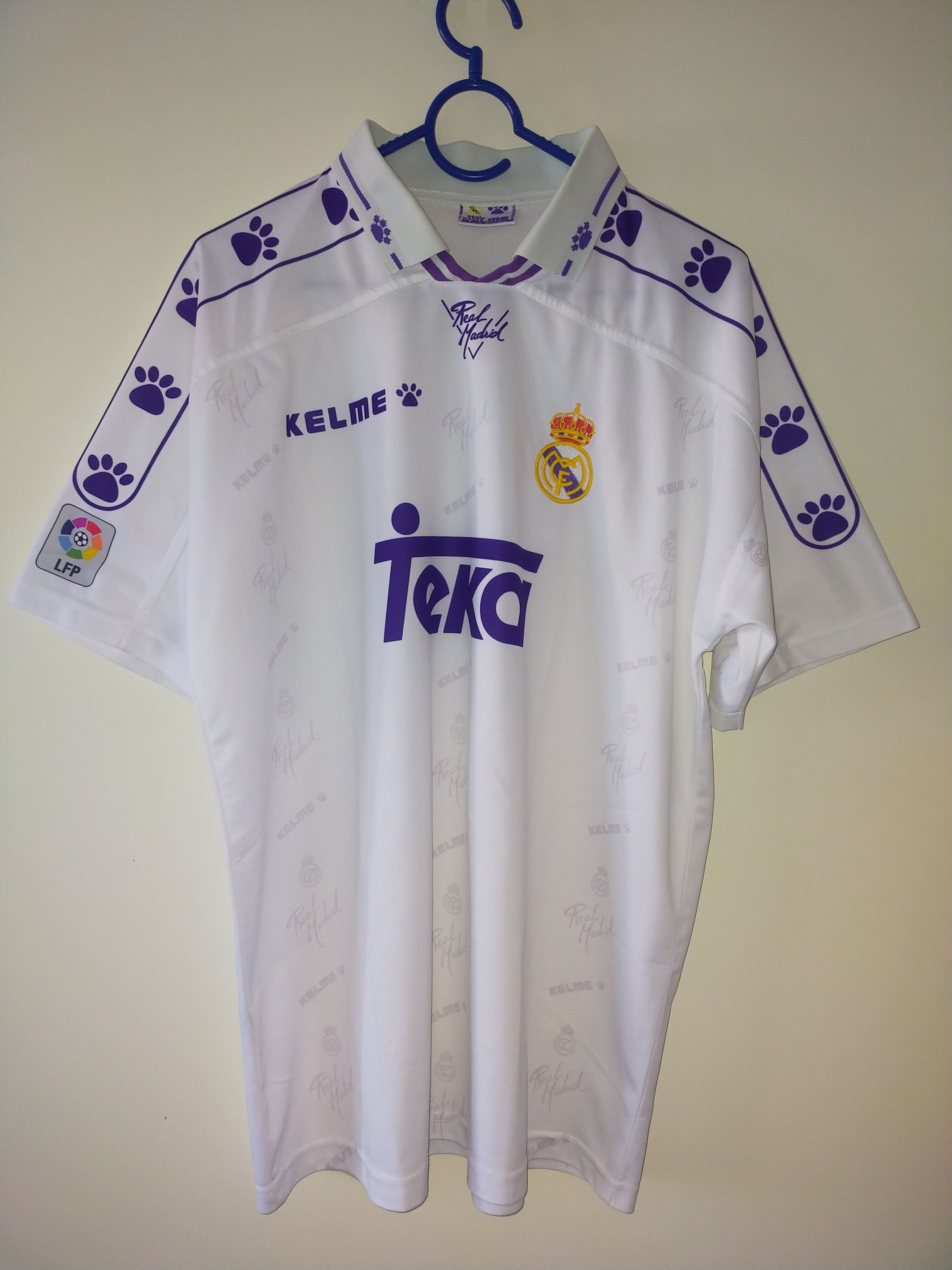 Vintage Kelme Real Madrid Raul 17