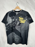 Vintage Thin Lizzy Rock Band Tee Aop Hendrix Rare Punk Hoodie, Sweatshirt | FlexRushtees.com