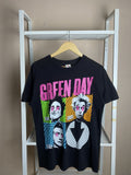 Vintage Y2k Green Day Face Tee Art Indie Band Hoodie, Sweatshirt | FlexRushtees.com