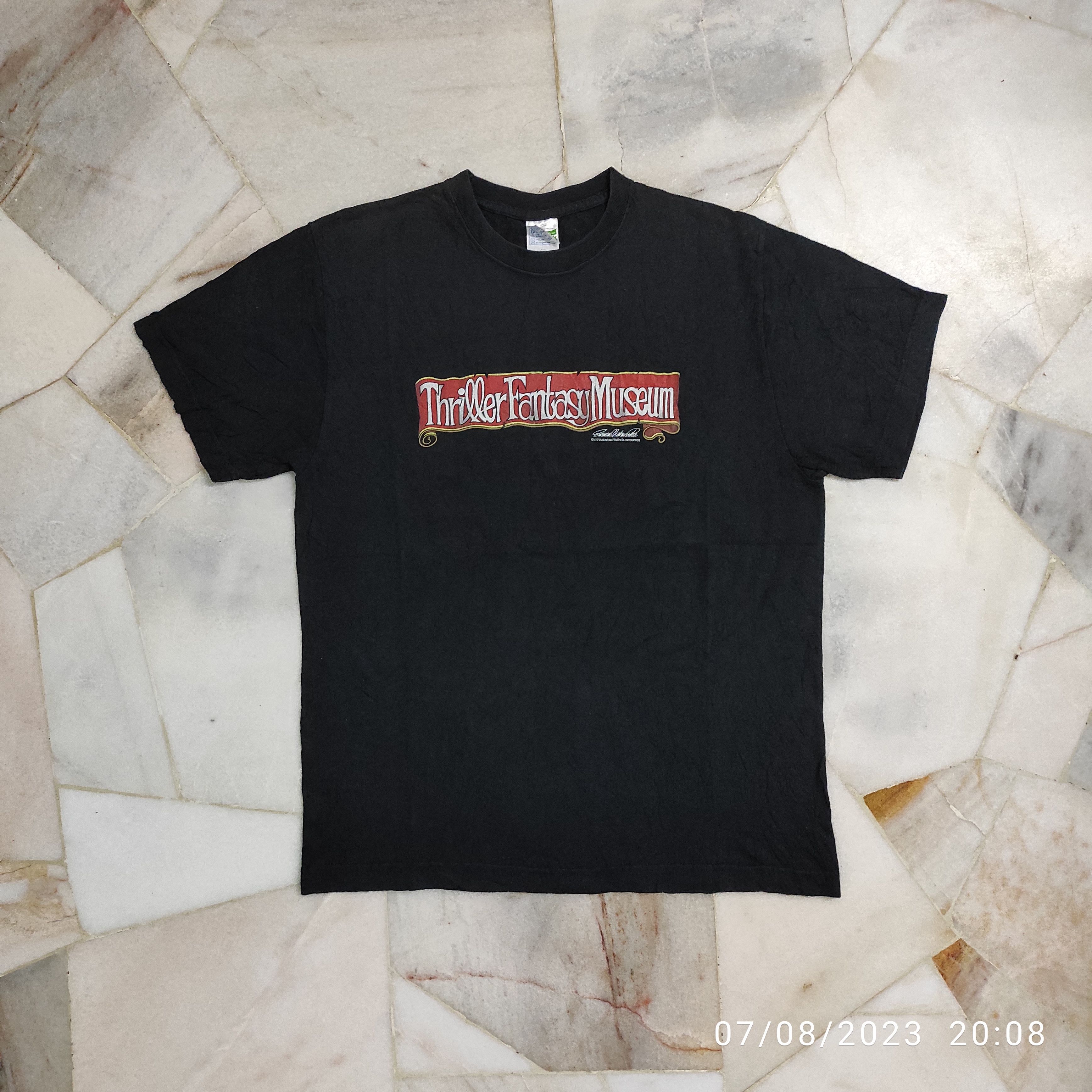 Japanese Brand 2010 Thriller Fantasy Museum Susumu Matsushita Ent Staff Tee Hoodie, Sweatshirt | FlexRushtees.com