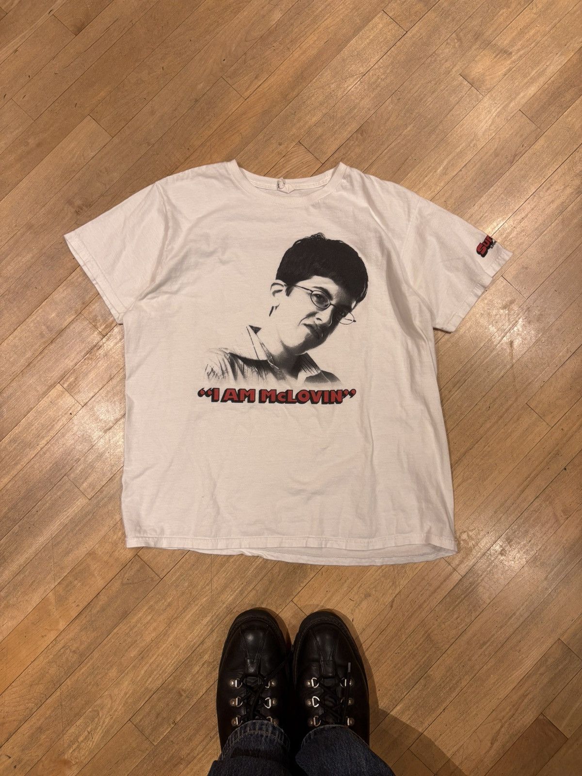 Vintage Superbad 2008 Promo Tee Hoodie, Sweatshirt | FlexRushtees.com