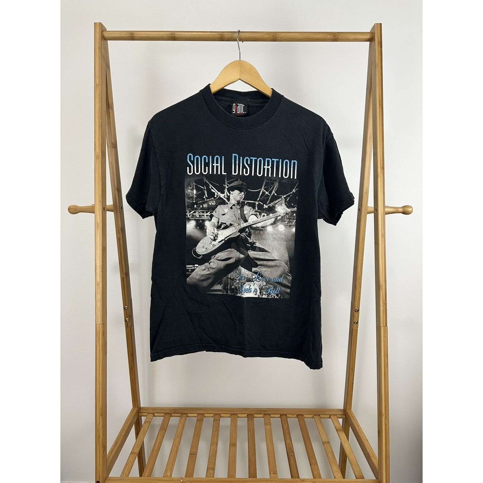 Giant X Vintage Vtg Social Distortion Sex Love Rock N Roll T Shirt L Hoodie, Sweatshirt | FlexRushtees.com