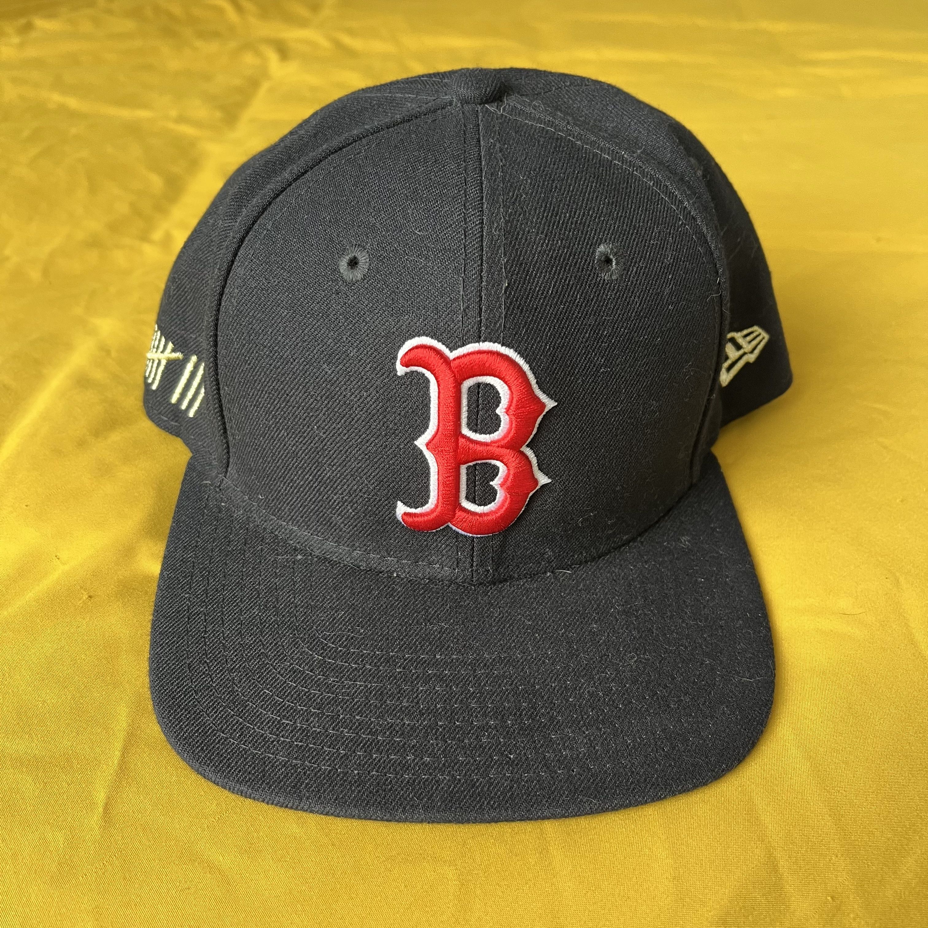 New Era Rare Gold New Era Boston Red Sox 8 World Series Snapback