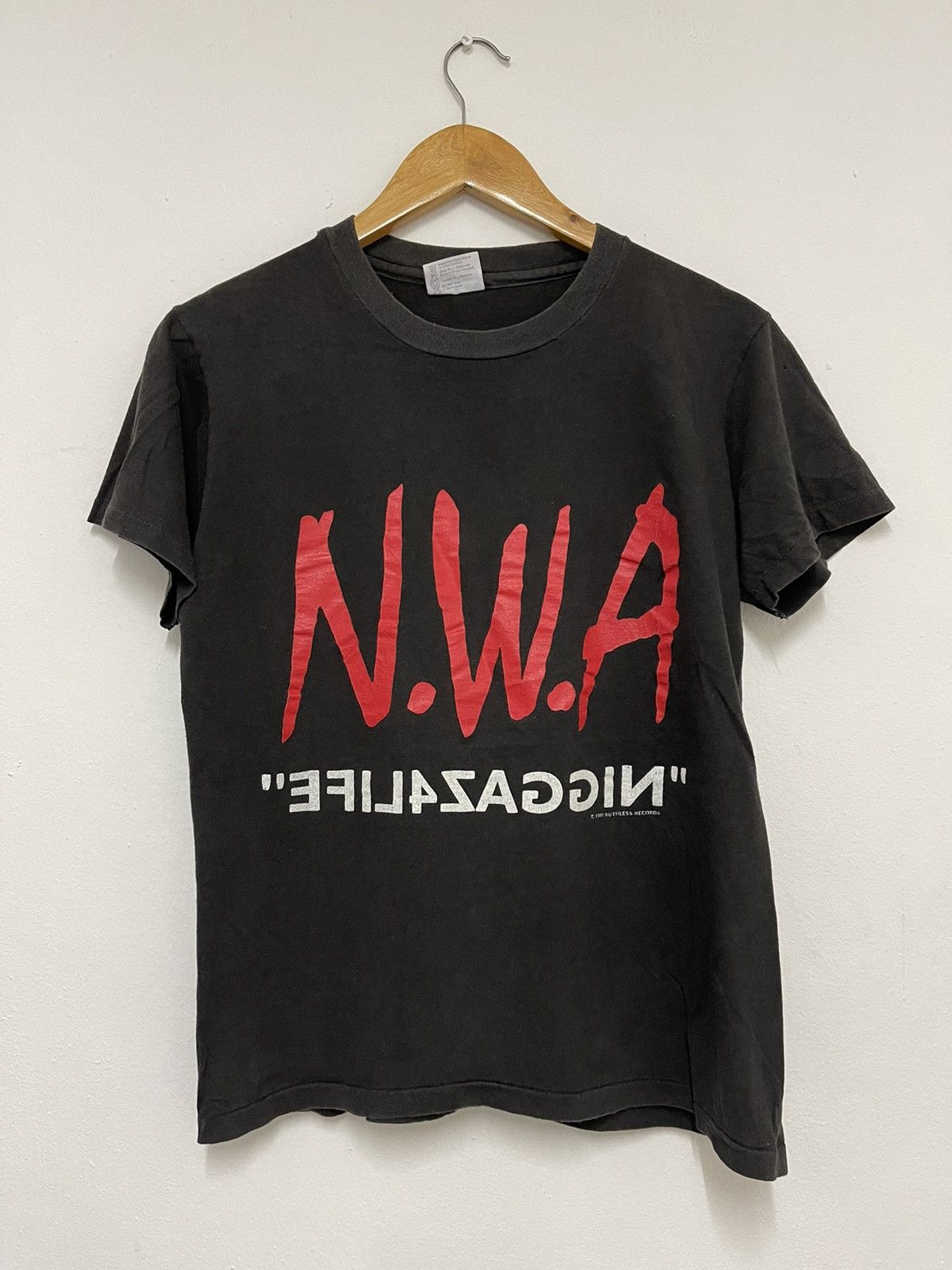 Vintage Nwa Niggaz For Life 1991 Rap Tee N1 Hoodie, Sweatshirt | FlexRushtees.com