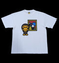Bape Milo Scream Painting Tshirt Hoodie, Sweatshirt | FlexRushtees.com