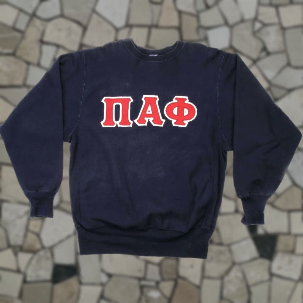 Vintage Champion Reverse Weave Pi Alpha Phi Sweatshirt 1990s Xl Made Usa T-Shirts, Hoodie | FlexRushtees.com