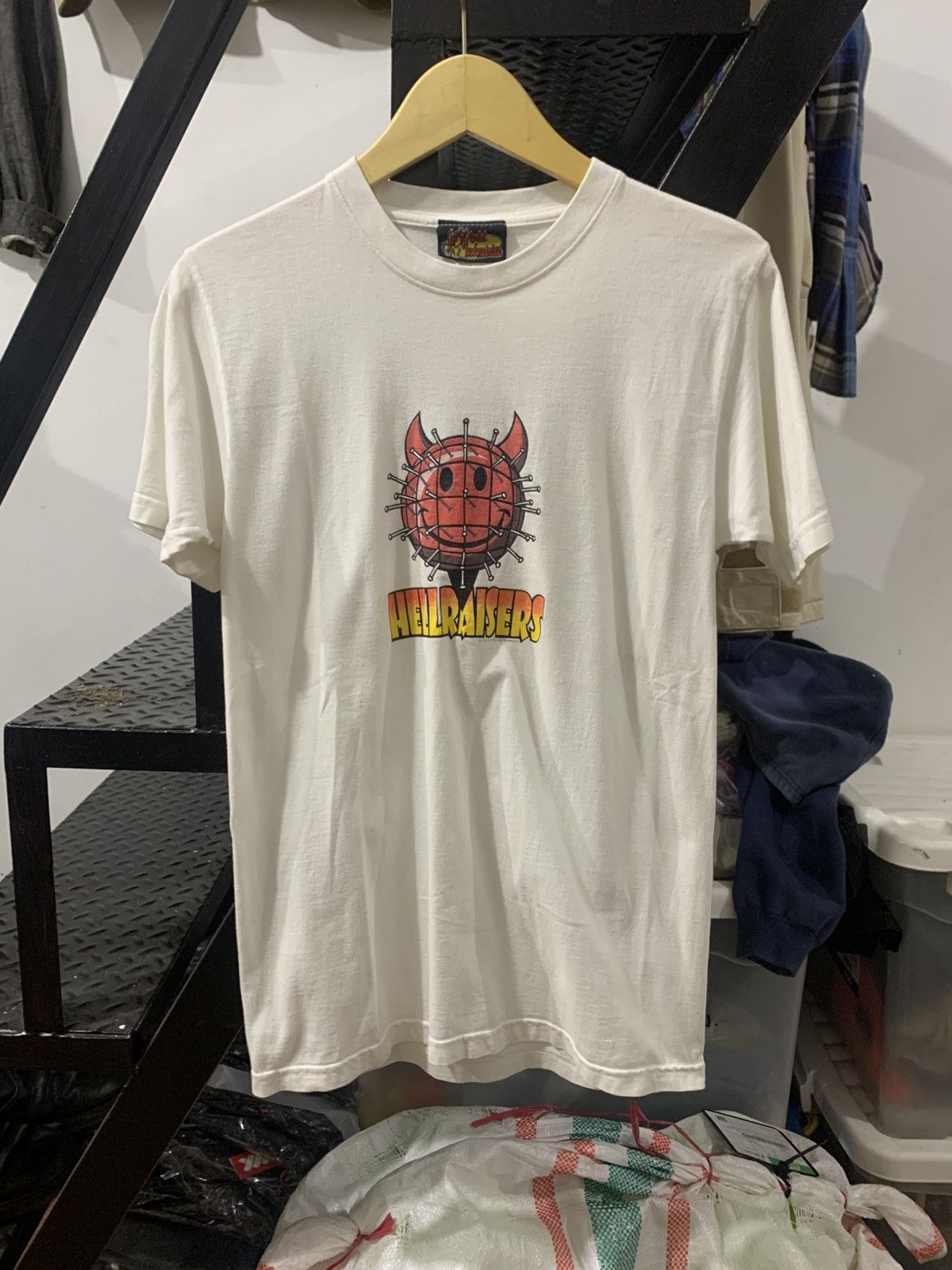 Vintage 1990s World Industries Hellraiser Skate Tee