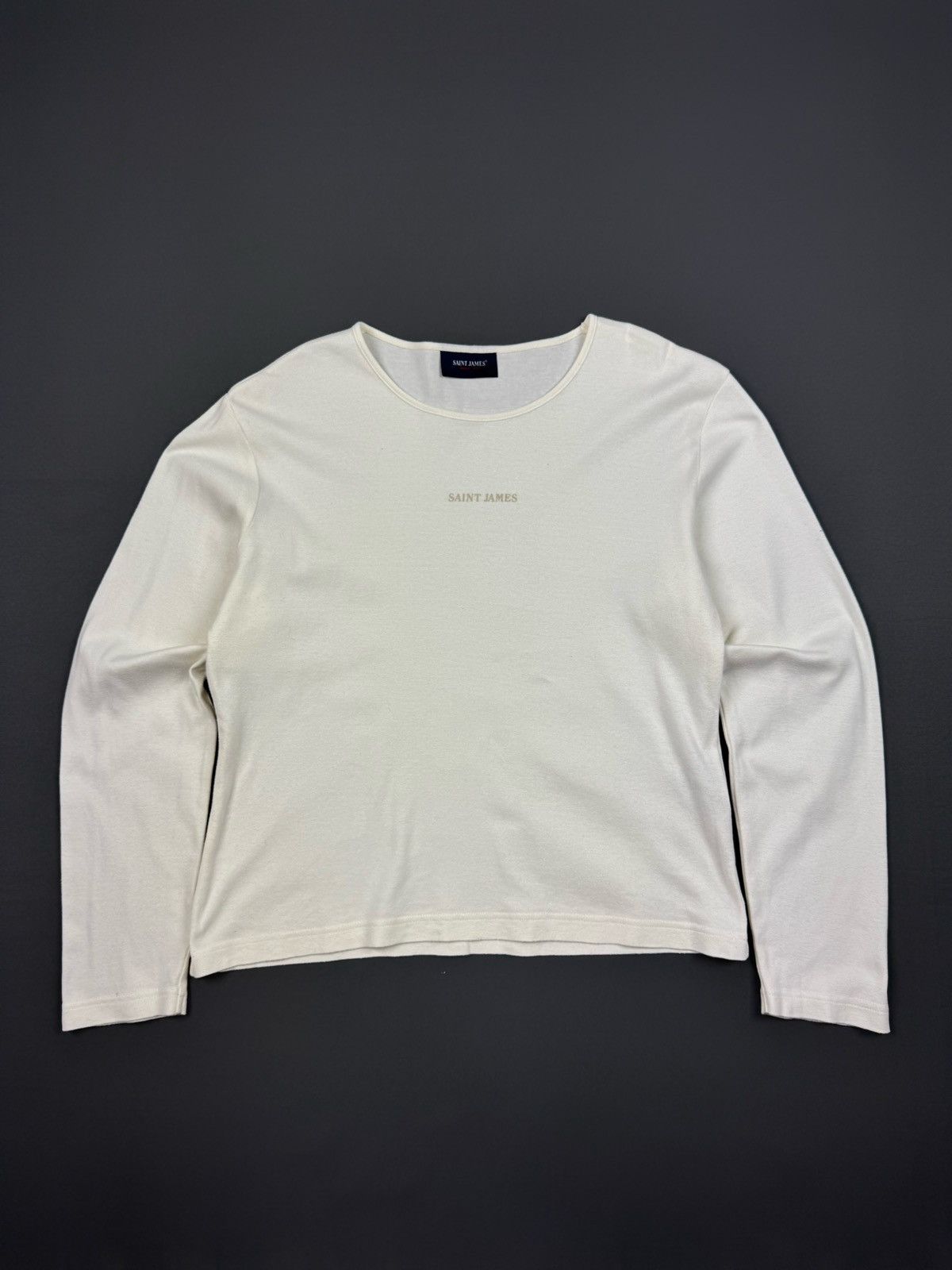 James Saint James Central Logo Long Sleeve T Shirt