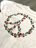 Vintage Grateful Dead Peace Sign Roses Tee Hoodie, Sweatshirt | AU16VibeMintTees.com