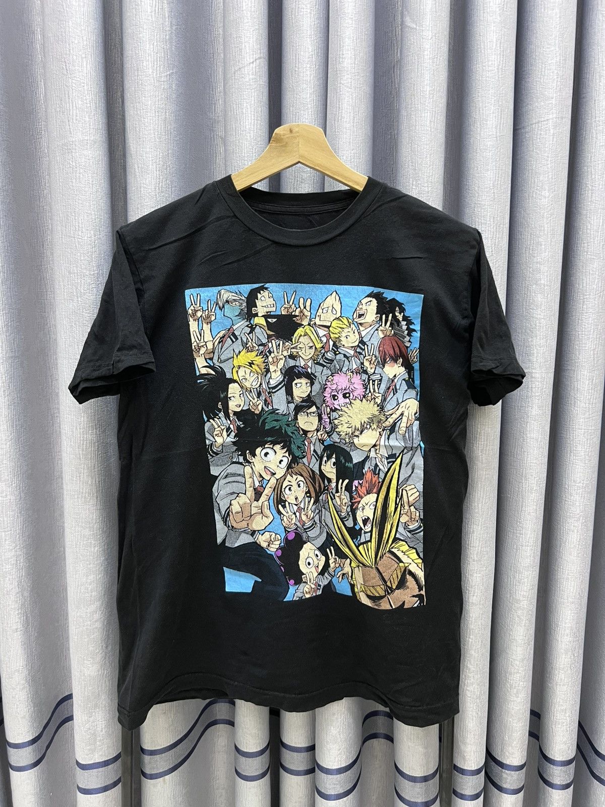 Japanese Manga Anime My Hero Academia Full Printed Tee