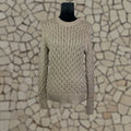 Crew Vintage J Crew Women S Sweater Pullover Cable Knit Metallic Sparkle Long Sleeve Fall Winter S