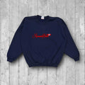 Vintage Niagara Falls Embroidered Navy Blue Sweatshirt T-Shirts, Hoodie | FlexRushtees.com