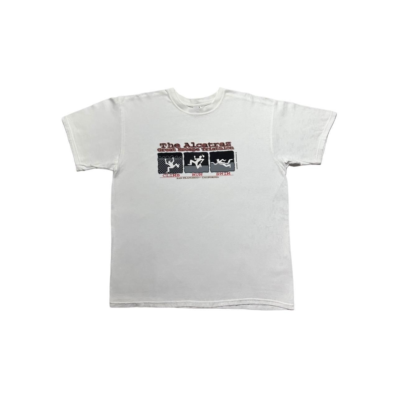 Vintage Y2k Alcatraz Marathon T Shirt