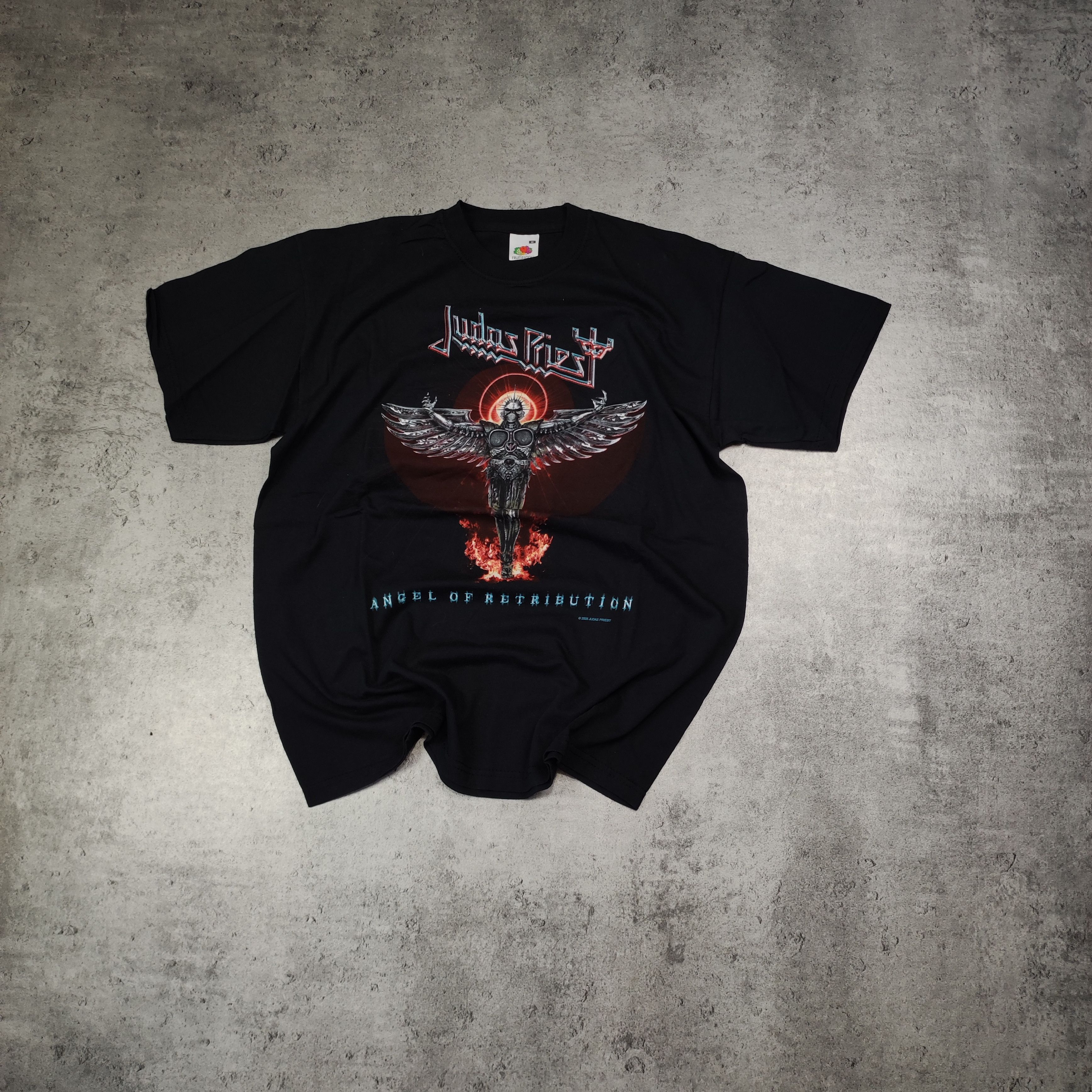 Vintage Rare 2005 Judas Priest World Tour Merch Promo Tee Hoodie, Sweatshirt | FlexRushtees.com