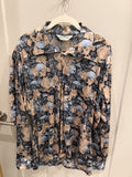 Oleg Cassini Vintage 70s Silk Shirt