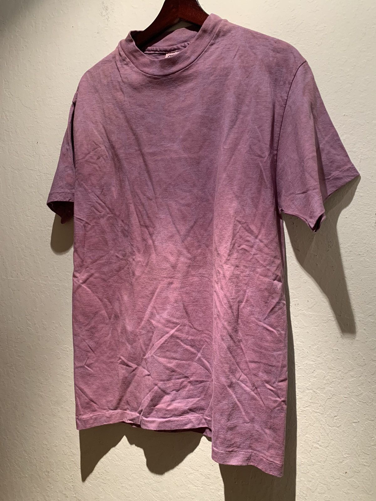 Rare Vintage Anvil Usa Made Garment Dye T Shirt Large