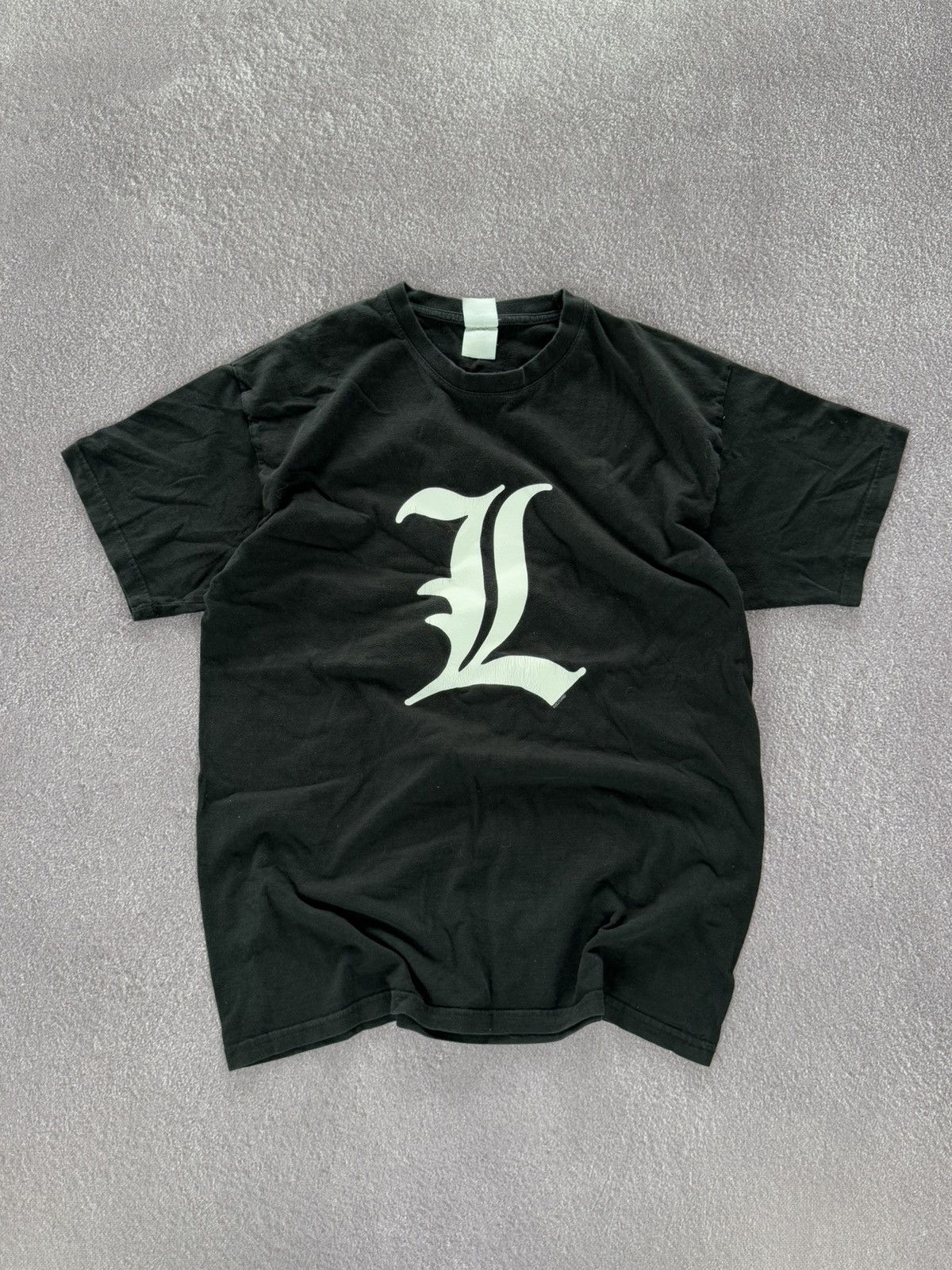 Anime Death Note Vintage Big Logo T Shirt