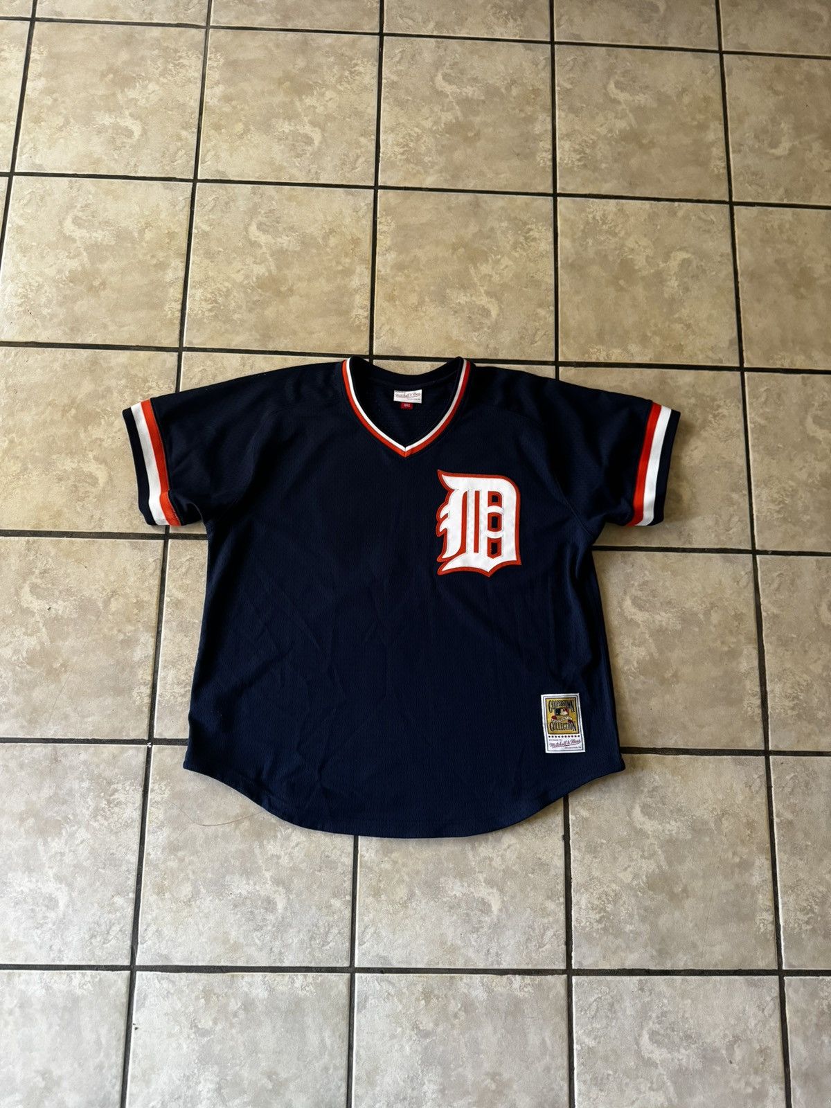 Ness Throwback Mitchell Ness Tigers Jersey