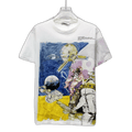 Valentino Astronaut Print Short Sleeve T Shirt Yf