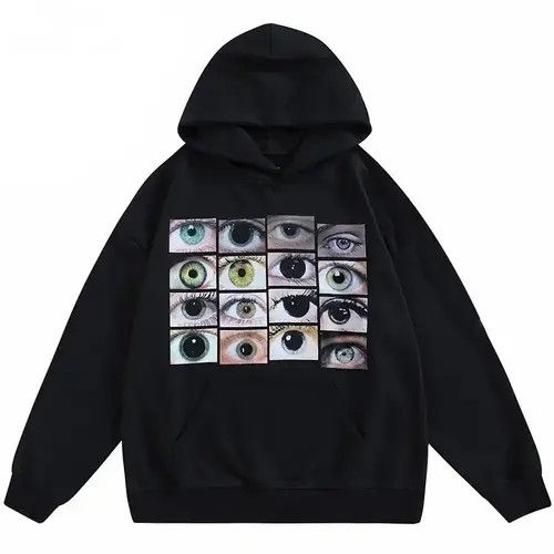 Haya Eyes Printed Hoodie T-Shirts, Sweatshirt | FlexRushtees.com