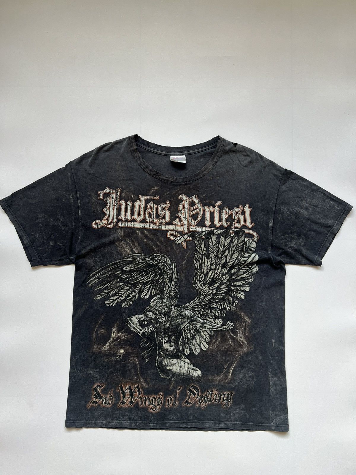 Priest 1990s Judas Priest Sad Wings Of Destiny Tees Hoodie, Sweatshirt | FlexRushtees.com