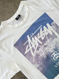 Stussy Clouds World Tour New York Paris Tee Medium Hoodie, Sweatshirt | FlexRushtees.com
