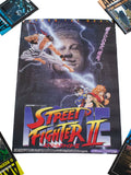 Vintage 1994 Capcom Street Fighter Ii Movie Poster