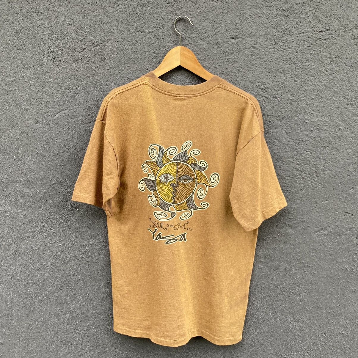 Thrashed Faded Vintage 90s Soul Del Sol Surf Style Art Tee Hoodie, Sweatshirt | FlexRushtees.com