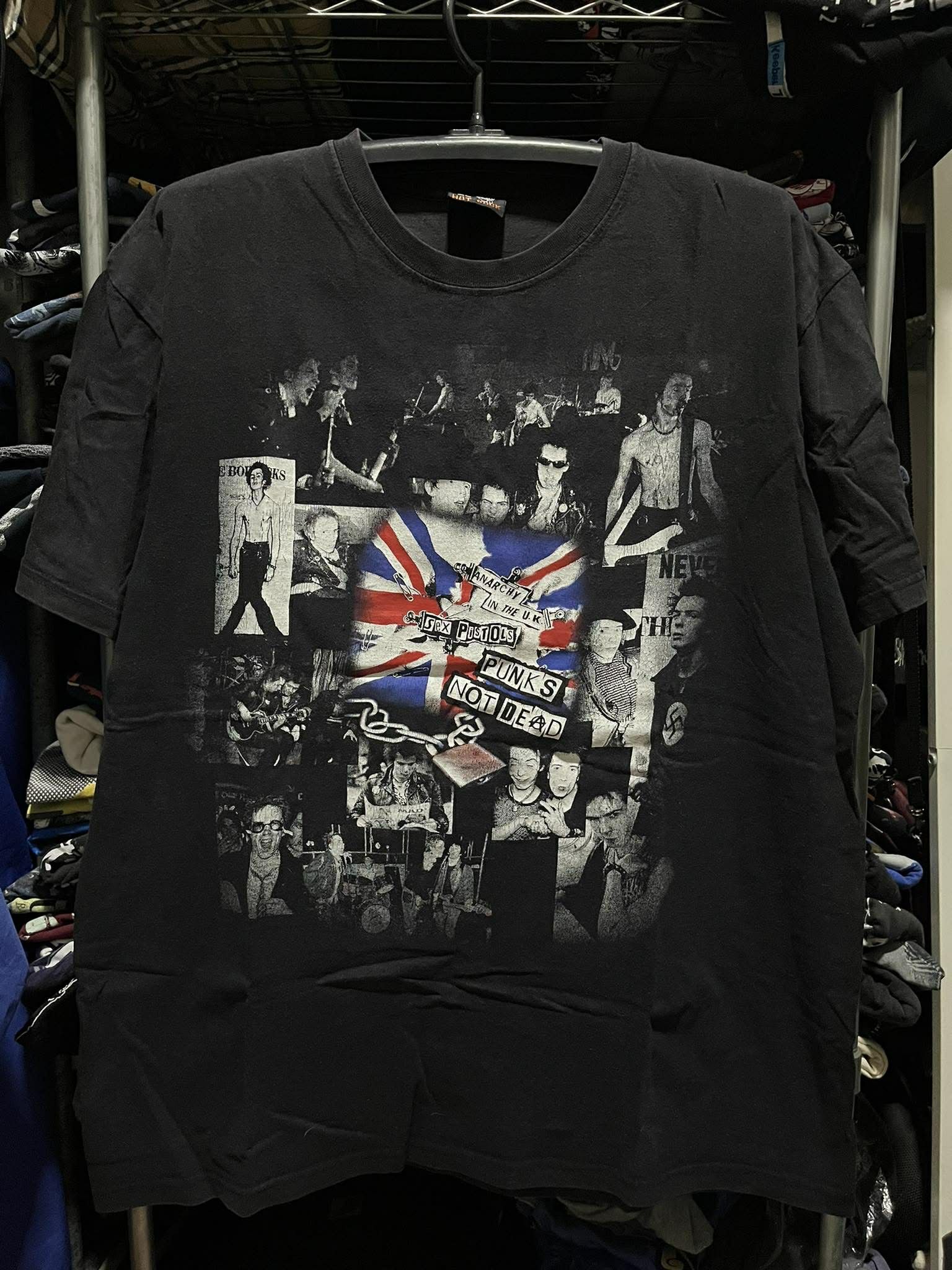 Band Tees Sex Pistols Anachy In The Uk Punk Rock Band Tee Hoodie, Sweatshirt | FlexRushtees.com