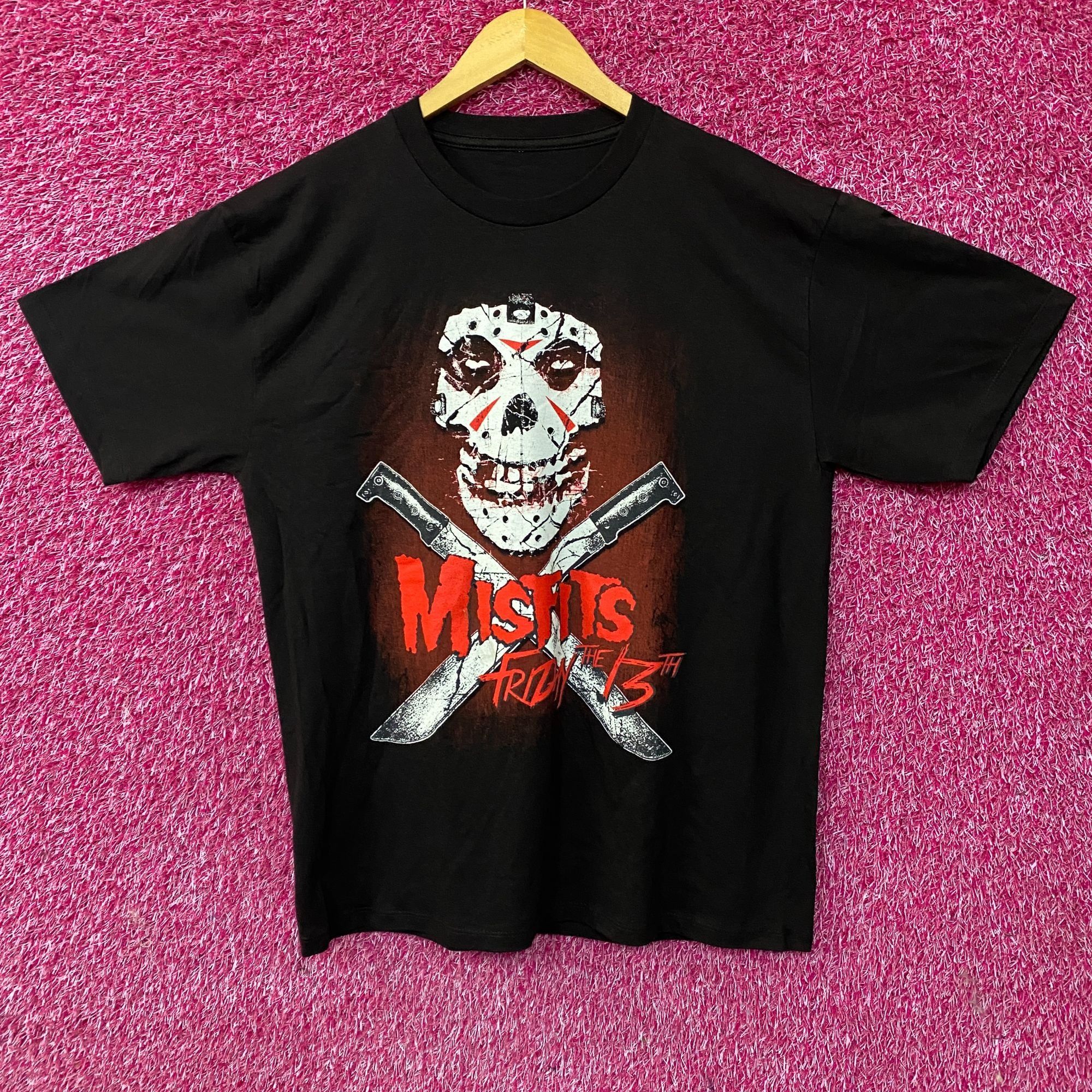 Misfits Friday The 13th Graphic T Shirt Large Hoodie, Sweatshirt | FlexRushtees.com