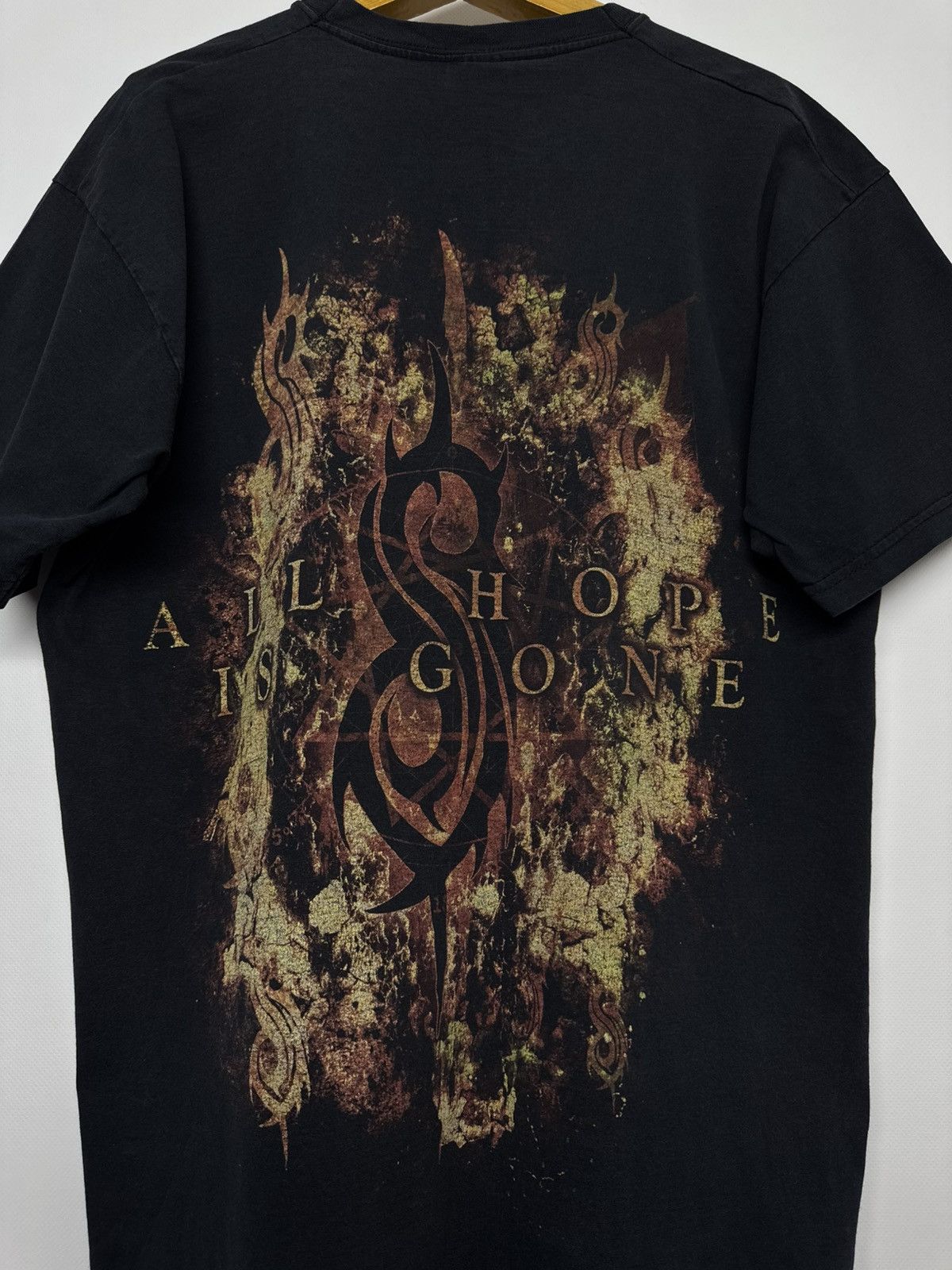 Fruit Of The Loom Vintage Y2k 2009 Slipknot All Hope Is Gone Tour T Shirt