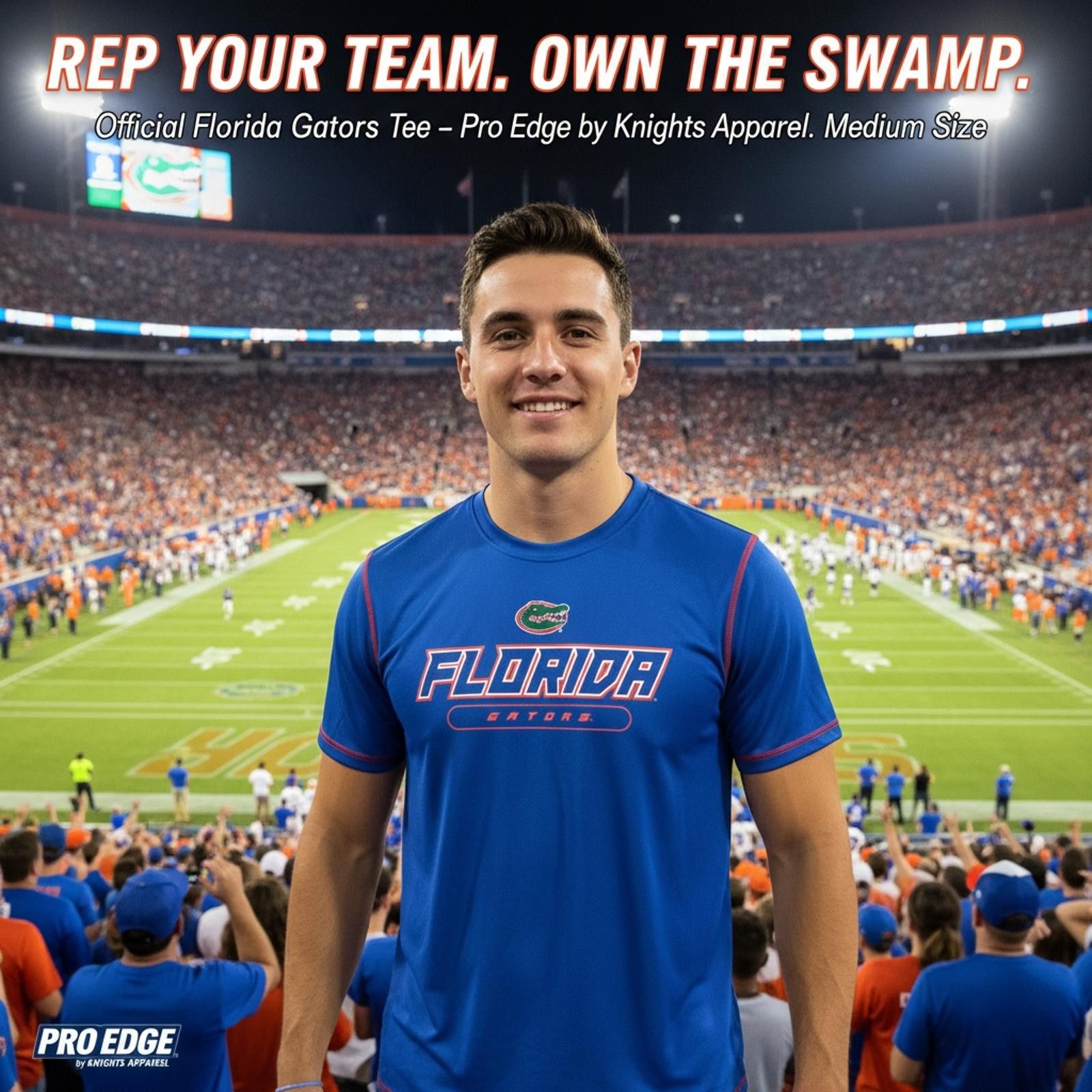 Other Official Florida Gators Pro Edge Medium Size Tee Hoodie, Sweatshirt | FlexRushtees.com