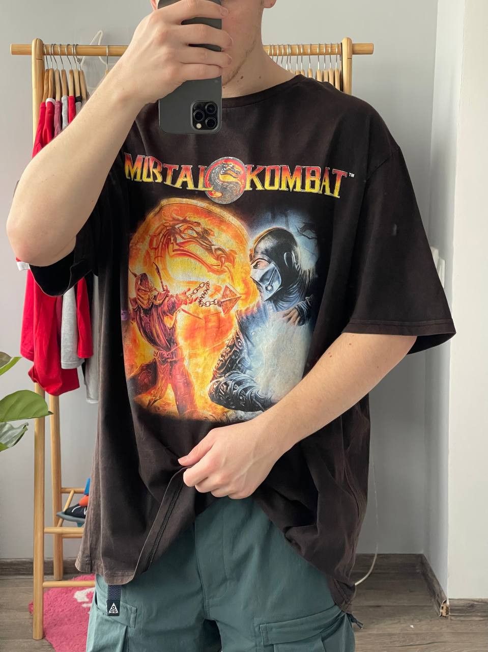 Vintage Mortal Kombat Fire And Ice Tee