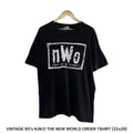 Vintage 90 S N W O The Mew World Order Black Tee Hoodie, Sweatshirt | FlexRushtees.com