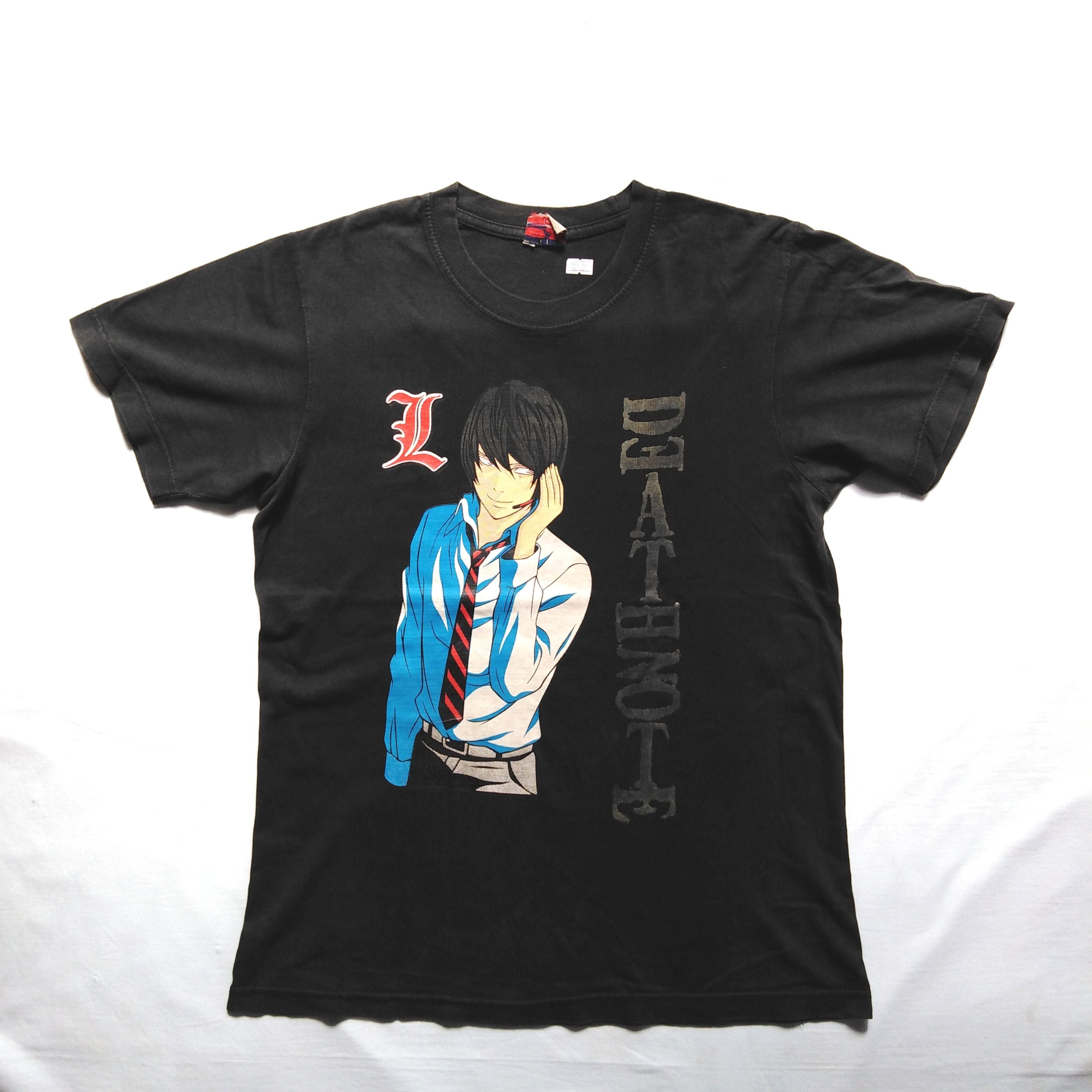 Japanese Brand Death Note Anime Tshirt