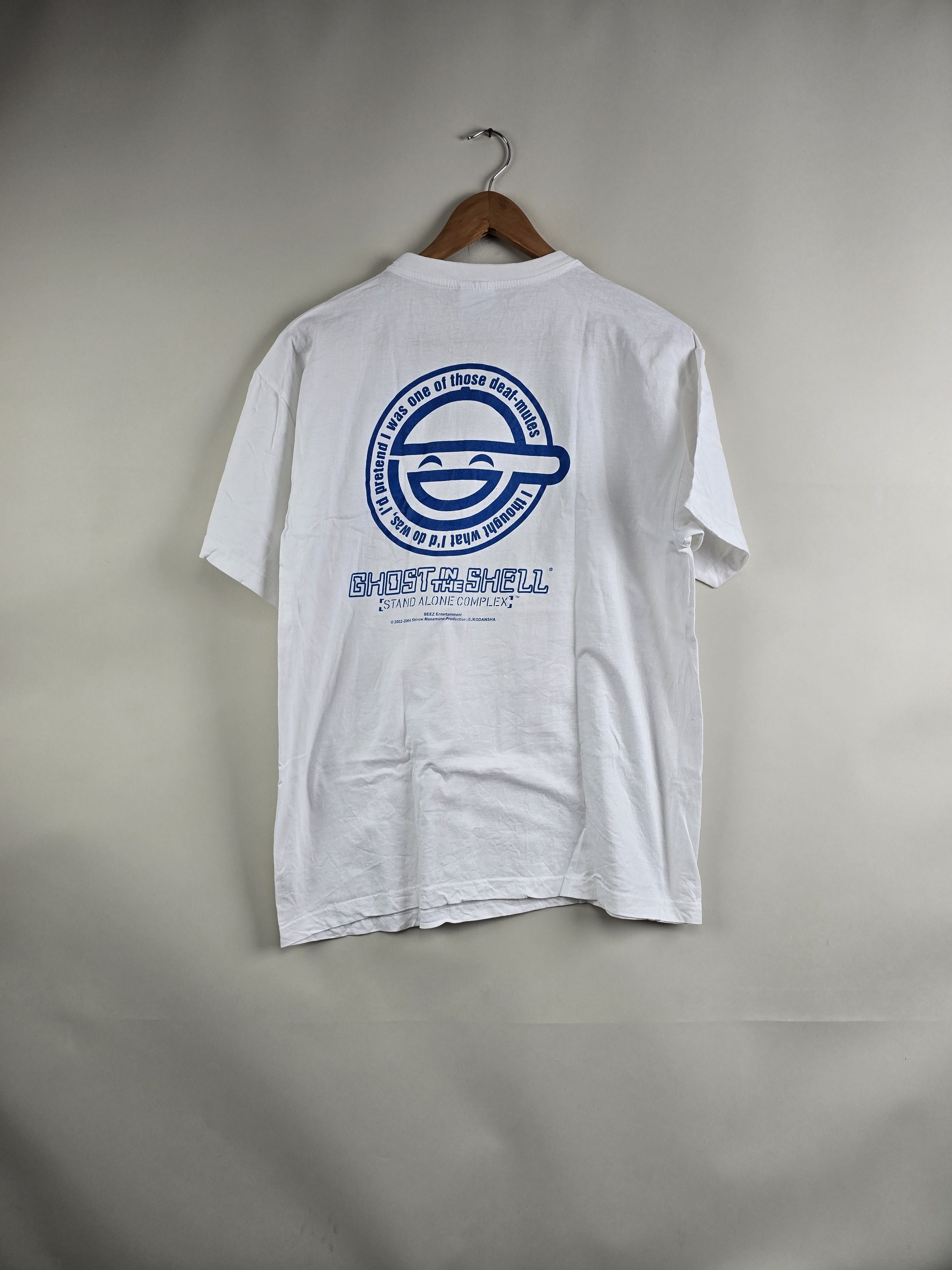 Vintage 2004 Ghost In The Shell Stand Alone Complex L 21 5 28 T-Shirts, Hoodie, Sweatshirt | FlexRushtees.com
