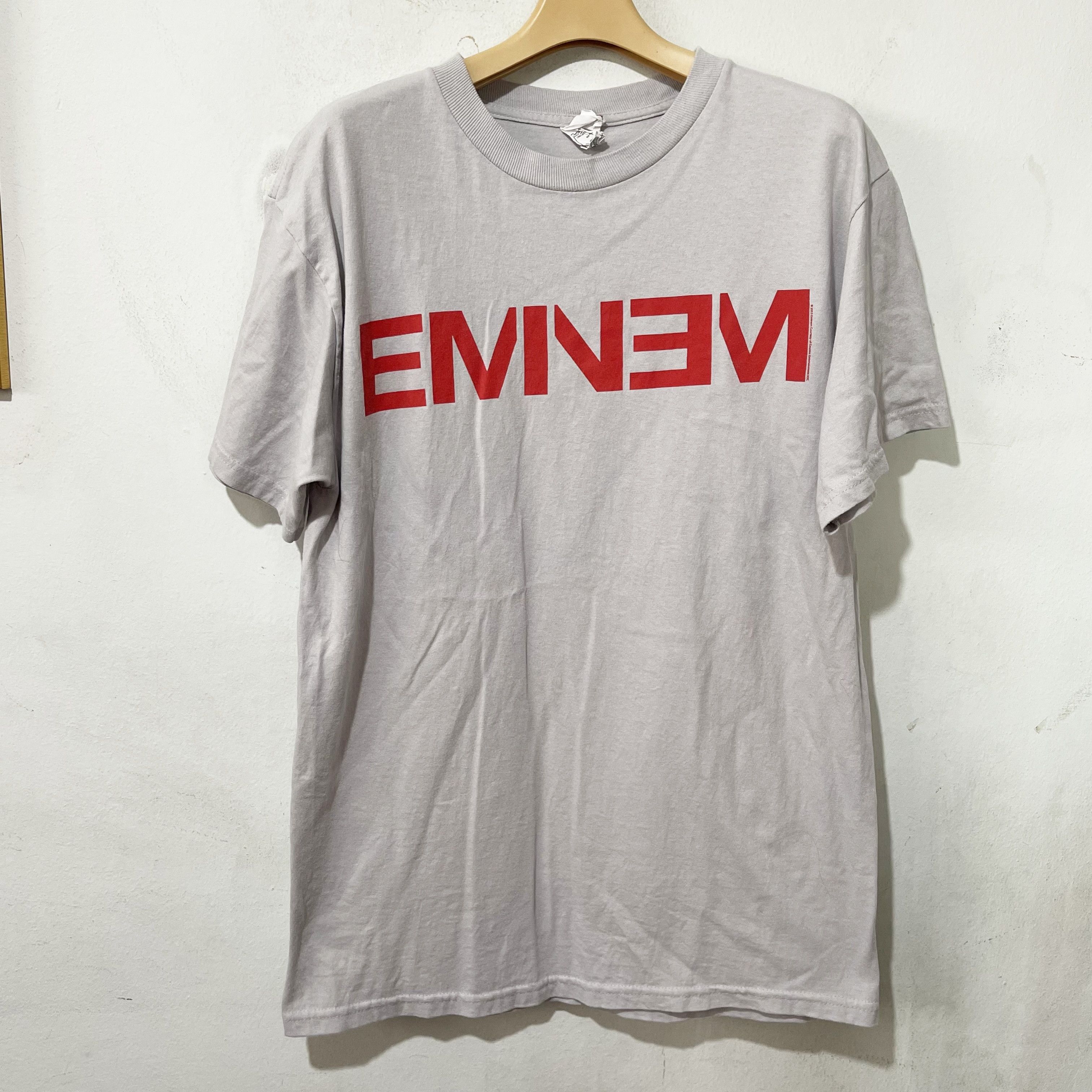2013 Eminem Vintage Logo Graphic T Shirt Hoodie, Sweatshirt | FlexRushtees.com