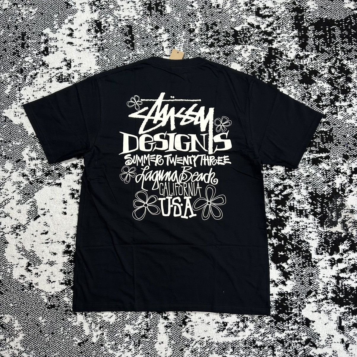 Vintage Stussy Summer Lb Tee In Black Large Hoodie, Sweatshirt | FlexRushtees.com