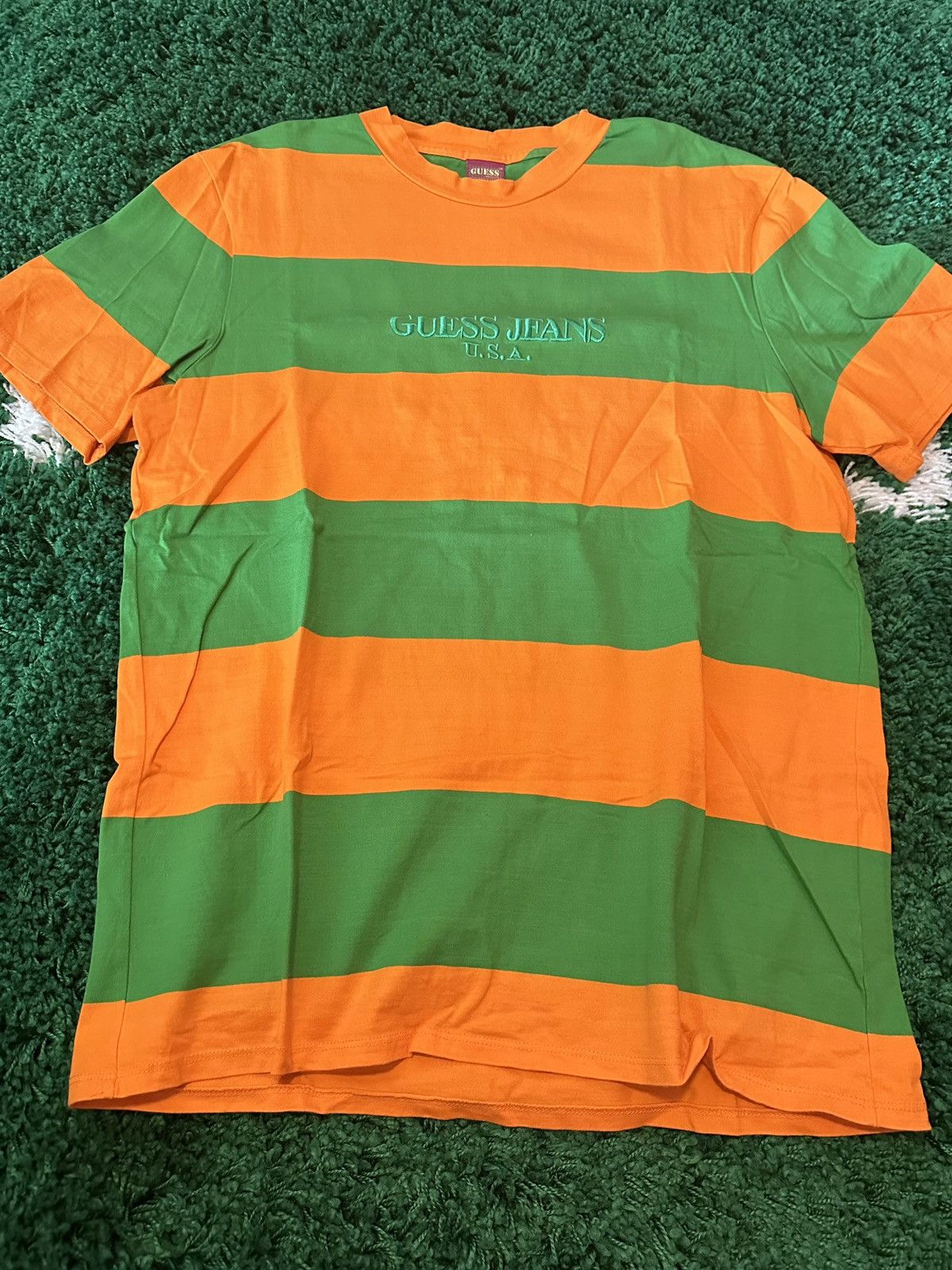 Guess Farmers Market Usa Logo Tee Large Hoodie, Sweatshirt | FlexRushtees.com