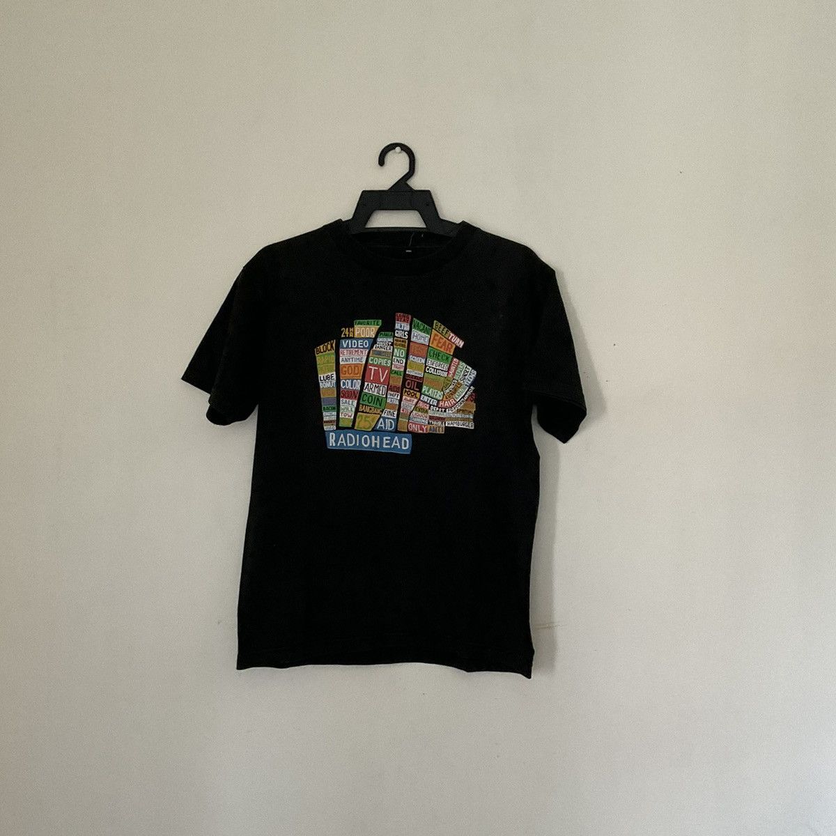 Vintage Radiohead Hail To The Thief T Shirt Ripped Tag Hoodie, Sweatshirt | FlexRushtees.com