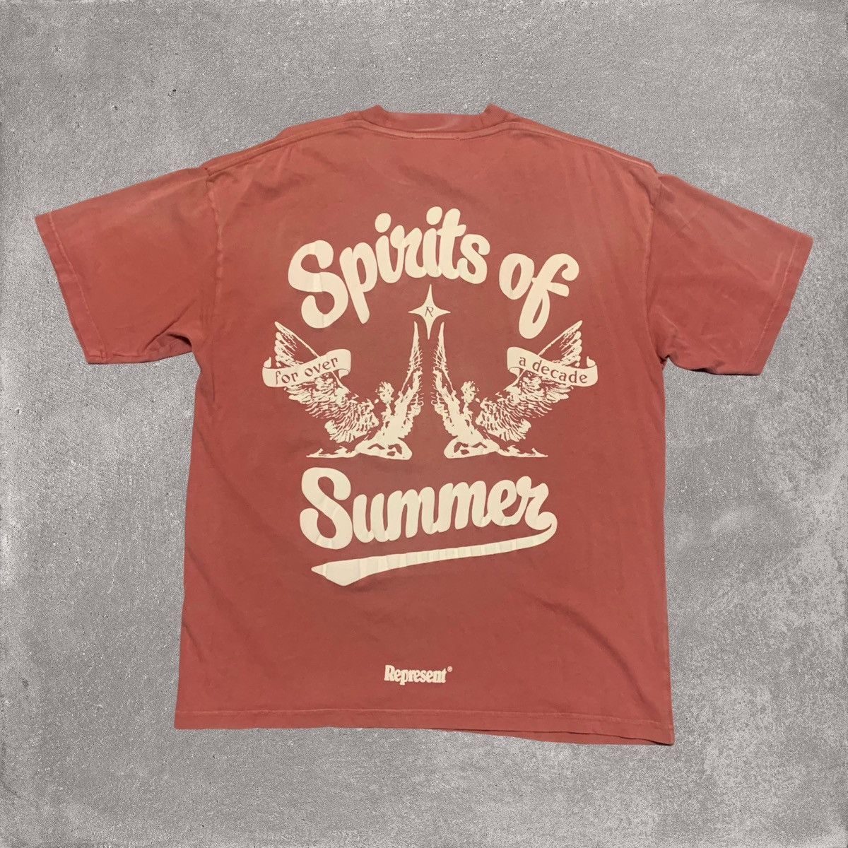 Clo Represent Xs Spirits Of Summer Sunrise Tee Hoodie, Sweatshirt | FlexRushtees.com