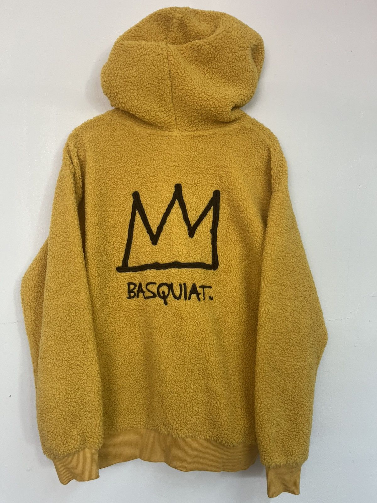Jean Michel Basquiat Very Rare Jmb Basquait X Clride High Pile Deep Pile Hoodie