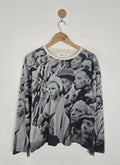 B Agnes B Paris Ange Leccia Psychedelic Artistic Shirt