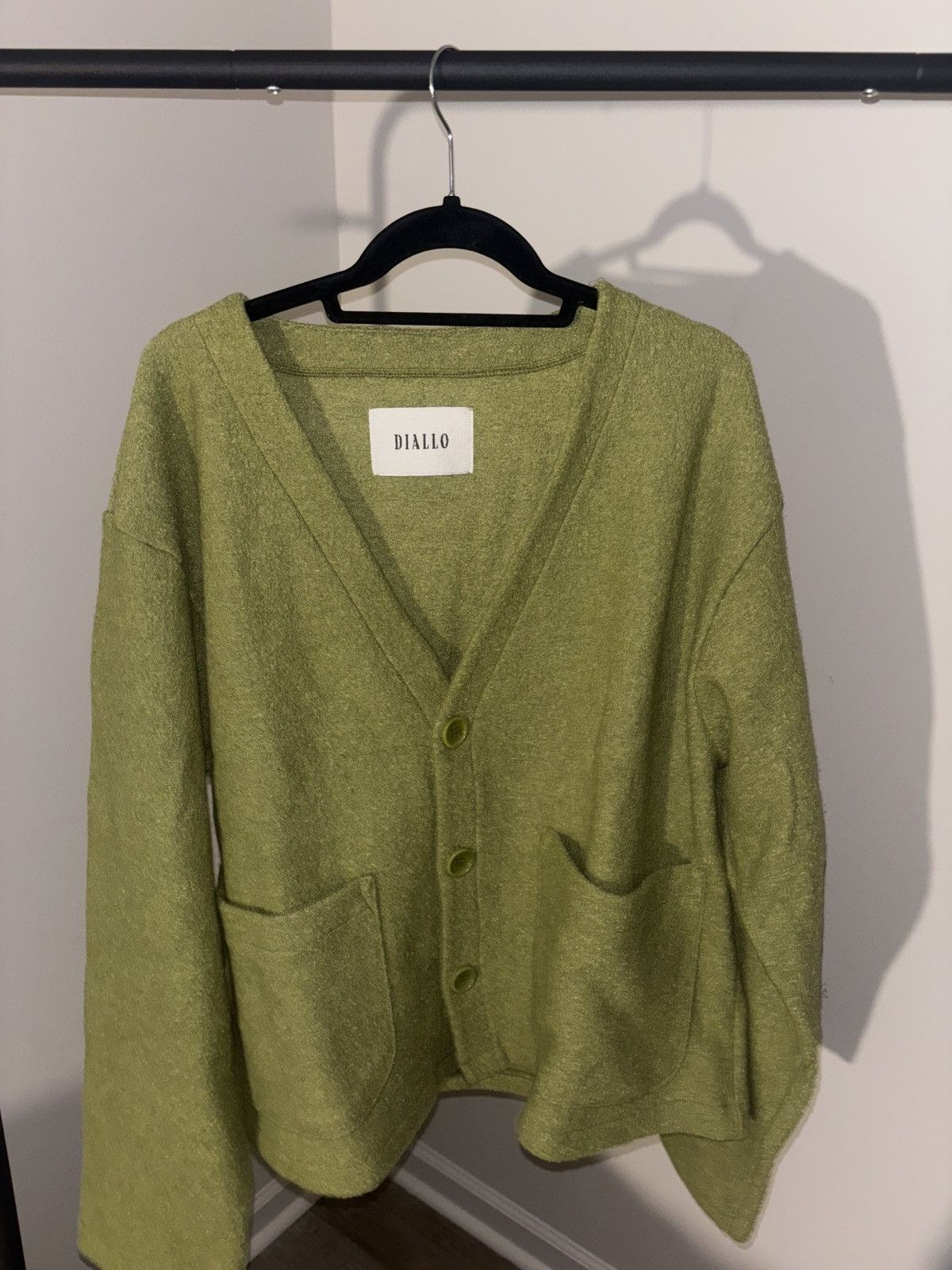 Other Green Diallo Cardigan