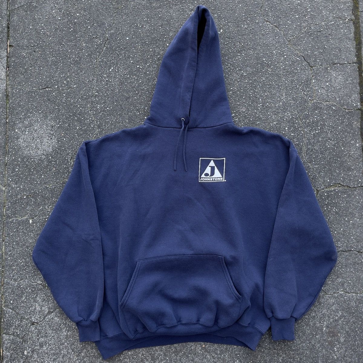 Jerzees X Vintage Vintage 90 S Boxy Fit Johnstone Jerzees Hoodie