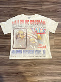 Vale Lives Valley Forever Cream Freedom Mlk Tee Medium New