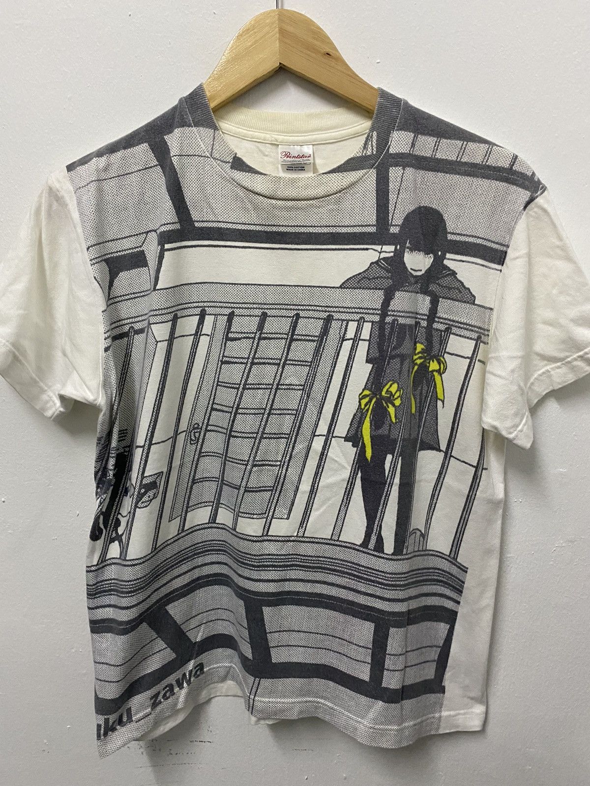 Japanese Brand X Vintage Fuku_zawa Illustration Anime Manga Art T-Shirts, Hoodie, Sweatshirt | FlexRushtees.com