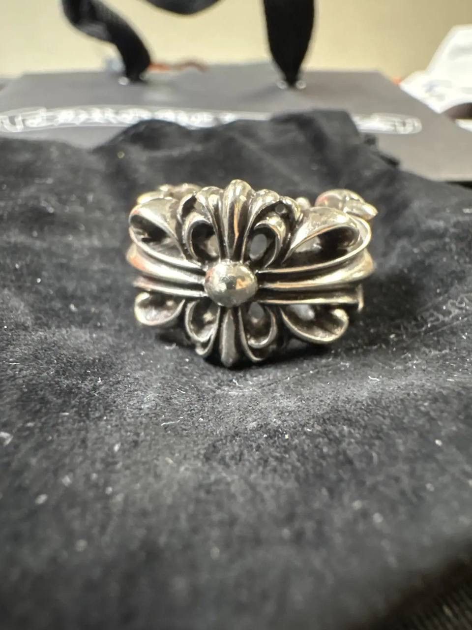 Hearts Chrome Hearts Floral Ring